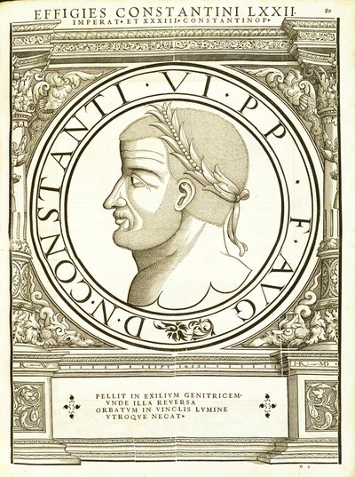 Constantinus VI, Illustration aus 